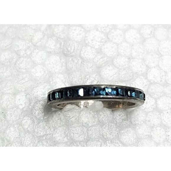 LEGI 925 sterling silver eternity band ring‎ size 4 - Picture 7 of 15
